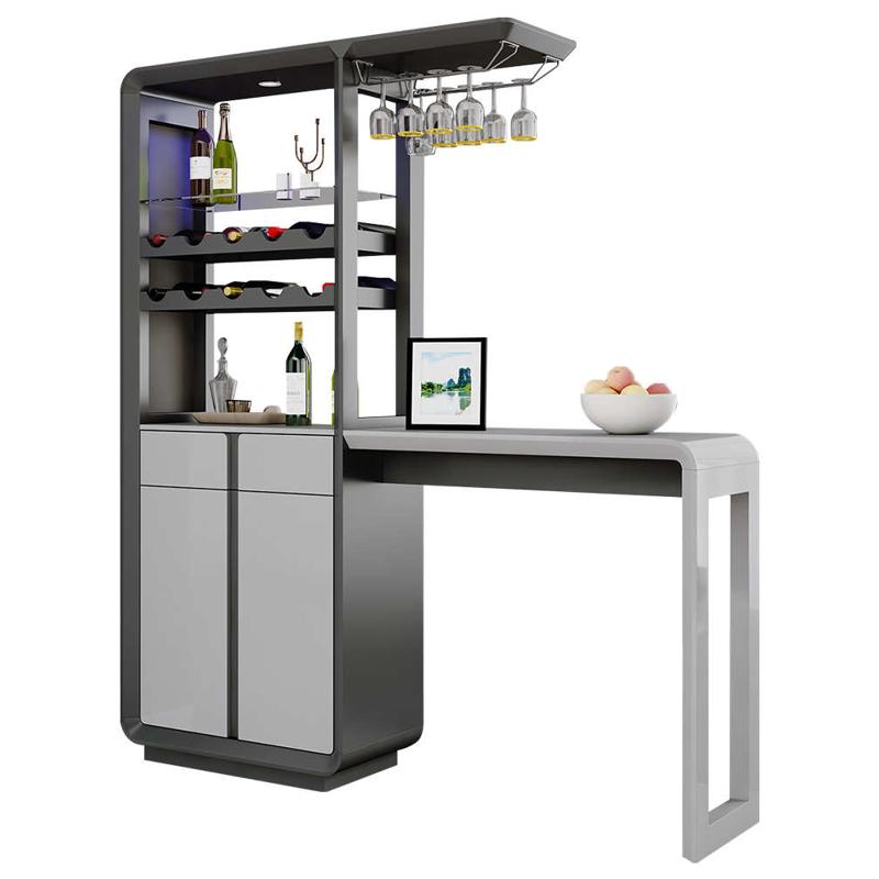 入户吧台柜玄关柜隔断柜现代简约酒柜北欧客厅餐厅吧台桌储物一体