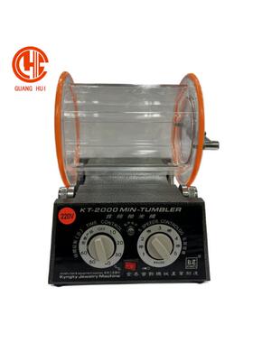 KT-2000滚桶抛光机金银首饰珠宝打磨抛光清洗旋转定时调速滚筒机