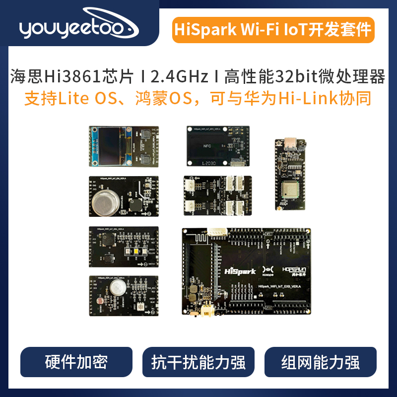 海思Hi3861润和HiSpark wifi iot鸿蒙开发板套件HarmonyOS系统