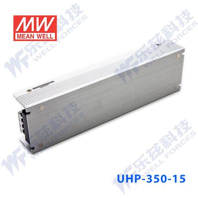 UHP-350R-5 300W 5V 60A 明纬PFC高性能超薄电源(冗余功能)