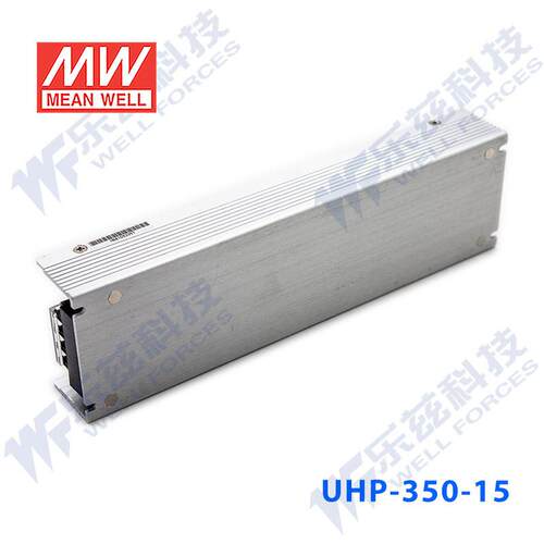 UHP-350R-5 300W 5V 60A 明纬PFC高性能超薄电源(冗余功能)