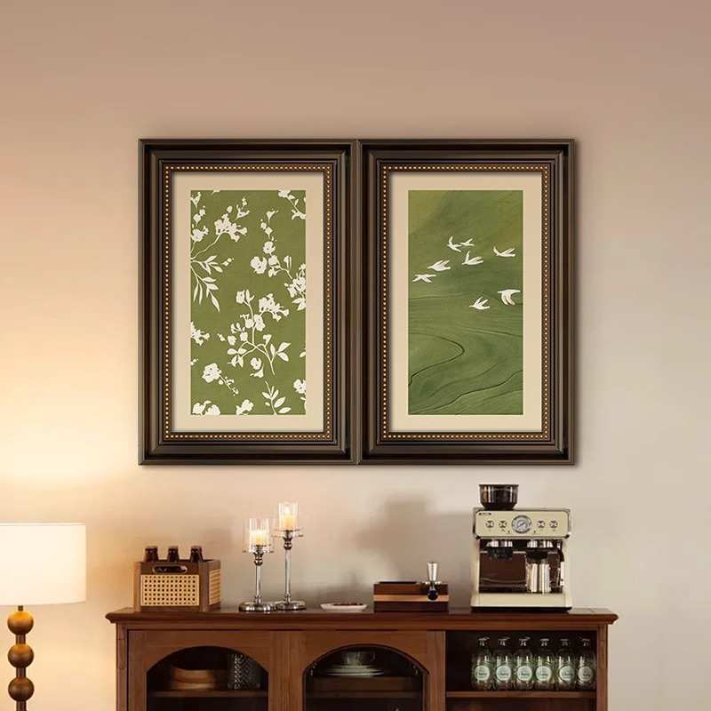 法式复古高级感入户电表箱装饰画开关配电箱餐厅遮挡2024新款挂画