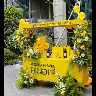 定制铁艺摆摊车小推车花车咖啡车移动售卖车展示台移动摊位车餐车