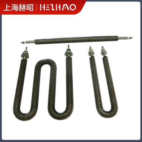 厂家供应 翅片加热管双头螺旋加热管 双头带翅片加热管 按需求供