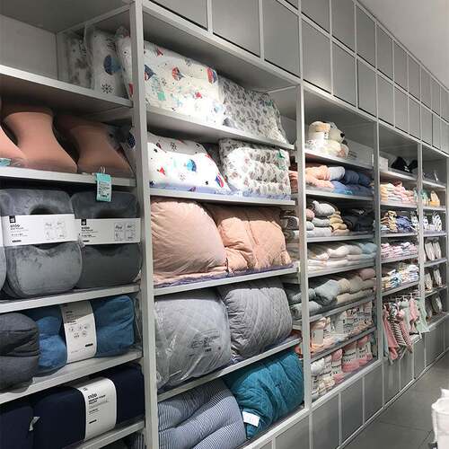 商场百货日用品货架北欧简约风日常用品货架展示架nome同款货架
