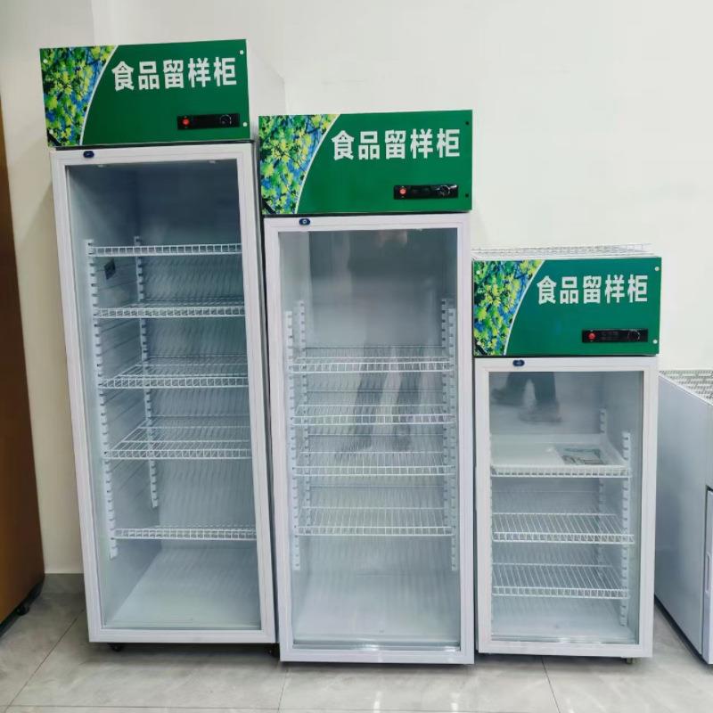 冷藏保鲜幼儿园食品留样柜带锁餐厅食堂家用小冰箱商用展示留样柜