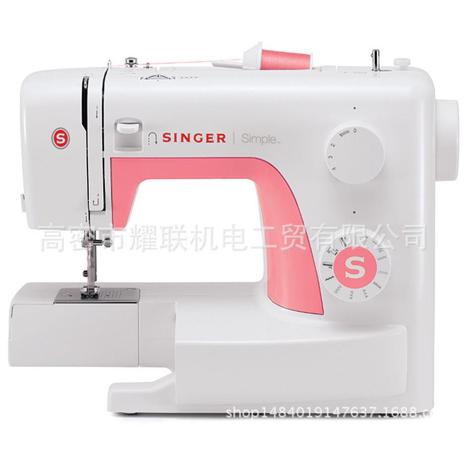 包邮SINGER胜家家用电动多动能3210缝纫机吃厚强新款促销