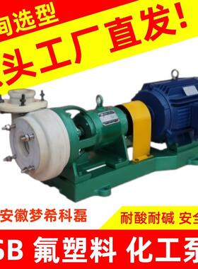 FSB氟塑料合金离心泵工程塑料化工泵高分子脱硫泵全氟合金耐酸碱