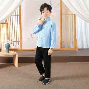 高档国民风学生装女装成人朗诵五四青年装毕业班山校服台中装舞演