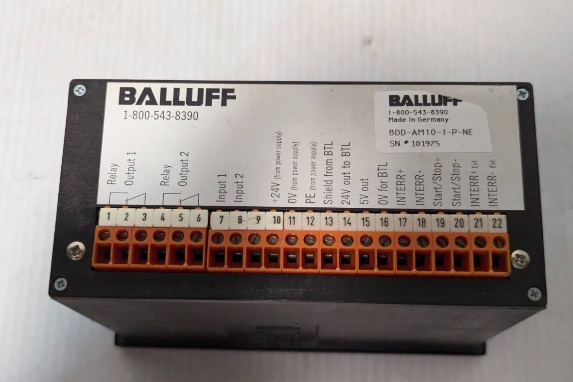 巴鲁夫 BDD-AM10-1-P-NE 数字显示器 二手