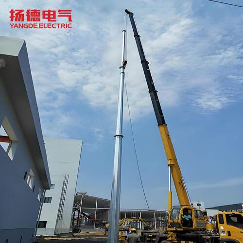 厂家供应避雷塔高层建筑防雷GH钢管杆多种规格塔钢构铁塔单管塔