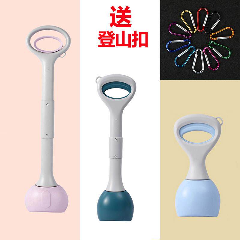 狗狗拾便器外出遛狗可携式捡便器狗屎夹子家用犬猫铲屎神器宠物用