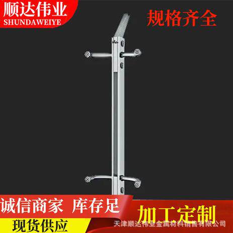 激光切割304不锈钢栏杆表面拉丝抛光201316L不锈钢立柱镜面