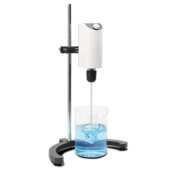 搅拌机顶电动分散立式 数显质搅拌器置实验室机 悬臂均高速机械式