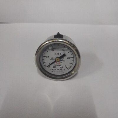 红旗仪表厂家直销轴向无边抗震压力表YTN-40Z 气源处理器气动液压