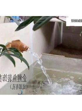 假喷水龙头头花园假山鱼池水壁挂装饰龙吐水龙流水喷头泉喷别山墅