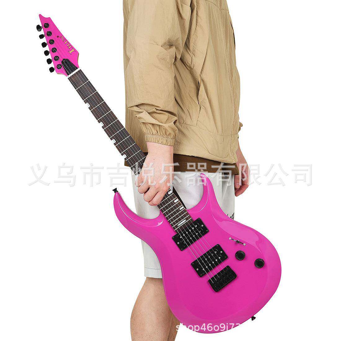 新款电吉他品专业级电吉他套装-系列学生摇滚弹拨乐器吉他