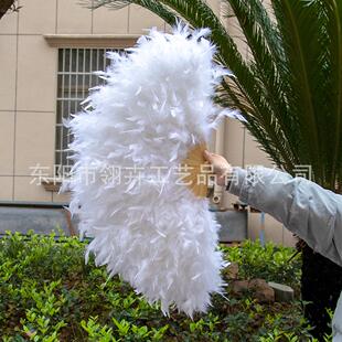 片扇子超大蓬松羽毛扇扇舞台舞蹈火演表演道具火鸡羽毛JMD出大子