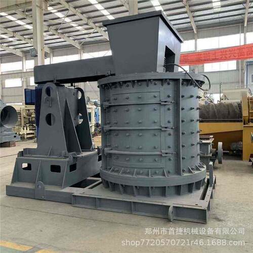 桶式石灰石制砂机PFL1000复合式破碎机炉渣页岩复合式打砂机