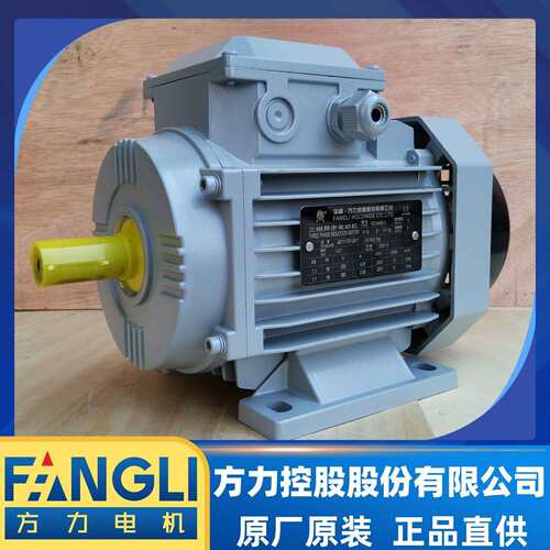 方力电机三相380V电动机FL-100L1-4-2.2KW国标全新全铜线铝壳电机