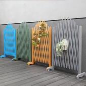 腐木围栏室ZL0001内隔断栏栅阳外台装 饰庭院伸防缩护栏网格户可移