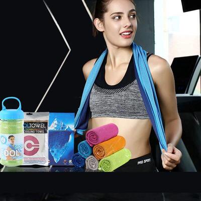 Cooling Towel Instant Relief Microfiber Cool Towels Chilling
