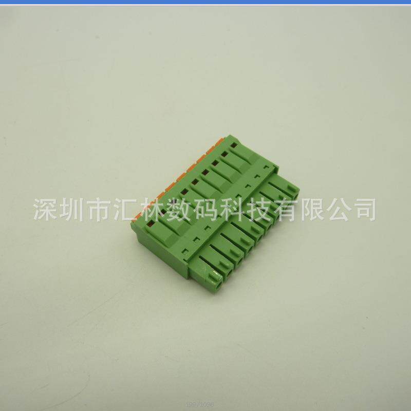 深圳汇林WF73J-3.5mm间距7.8mm厚度可代替町洋0221-2009P绿色端子