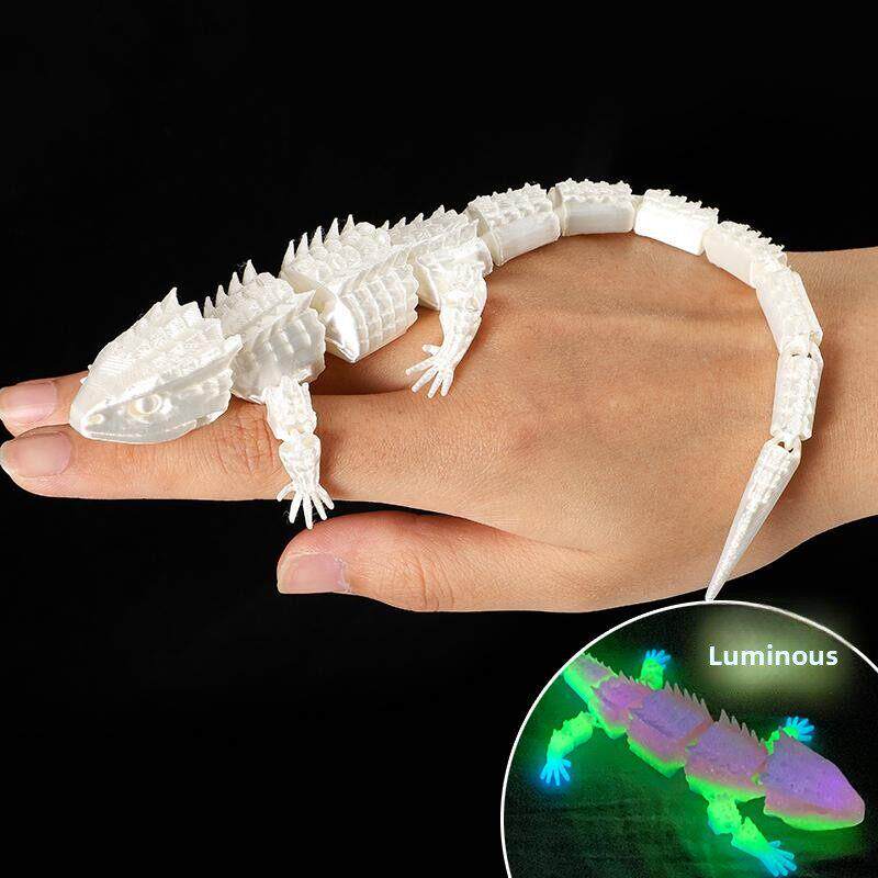 3D打印磁吸蜥蜴石龙子手办儿童玩具道具模型摆件关节可动仿真动物