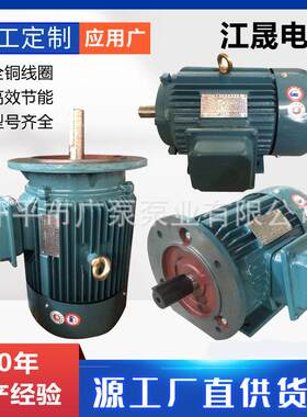 广东江门江晟电机马达铜线水泵风机专用Y132系列JS132M系列