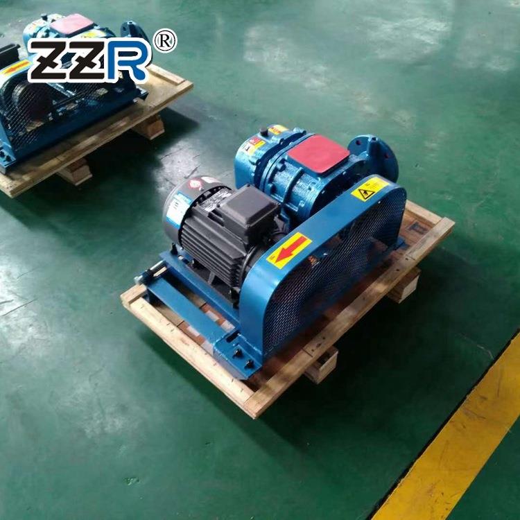 中鼓高压三叶罗茨鼓风机ZZR100氧化脱硫渔业机械防爆厂家质量E