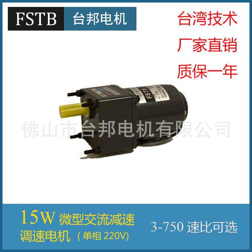 厂家直销FSTB佛山台邦15W调速电机电动机马达3I15RGN-C/3GN