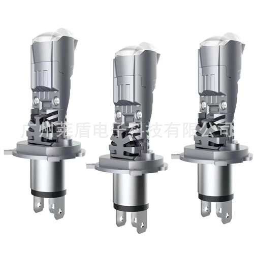 跨境热销M01N汽车led大灯直插H4双远光远近一体改装汽车透镜大灯