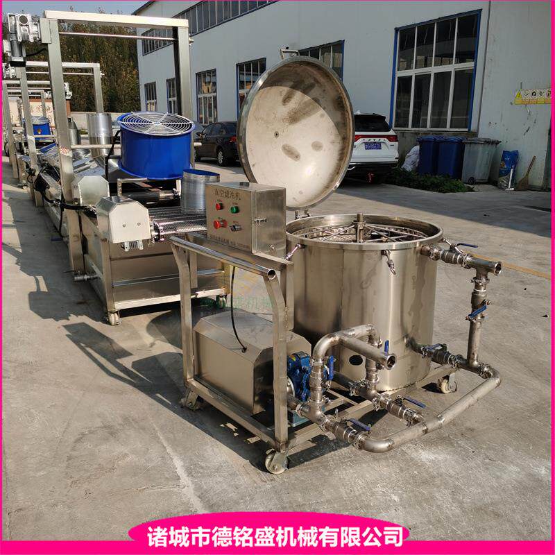 带循环管道的残渣真空滤油机 立式煎炸油过滤机 过滤淀粉残渣机器