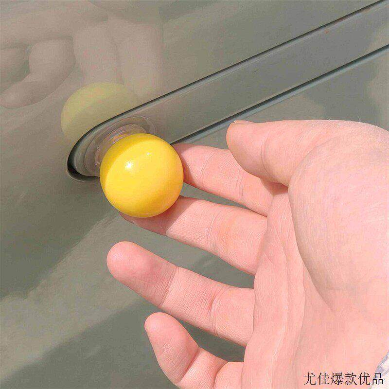 小红书同款汽车糯玉米隐藏式拉手简约彩色车载把手糖果色陶瓷拉手