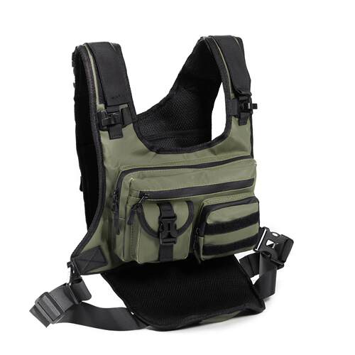 Men's chest bag, outdoor hunting vest, outdoor sports