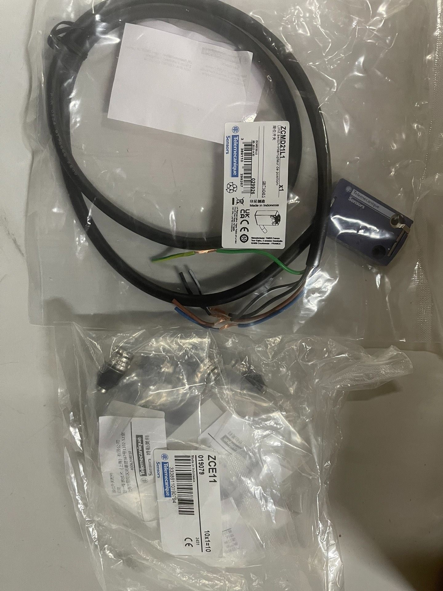 TE特勒美科（原施耐德）限位开关XCMD2111L1(ZCM