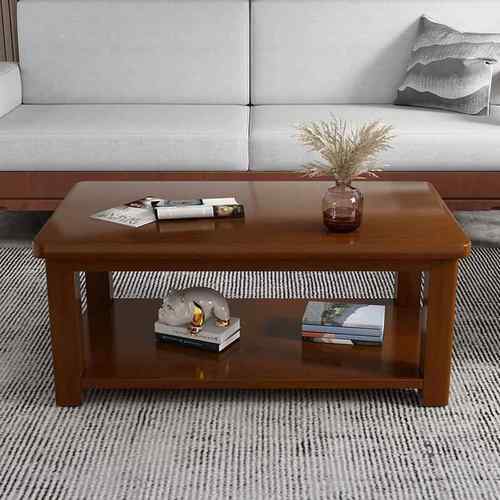 实木茶几简约现代小户型客厅家用茶几桌阳台简易茶台新中式茶桌