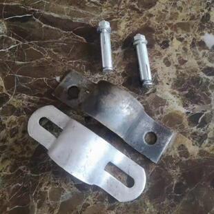 工地定型化临边防护连接件洞口窗口基坑临时配件48钢管铁卡扣墙扣