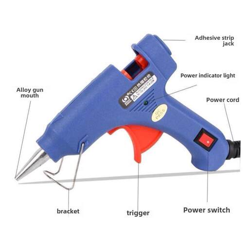 10pcs 7mmx200mm Hot Melt Gun Glue Sticks Plastic Sticks For