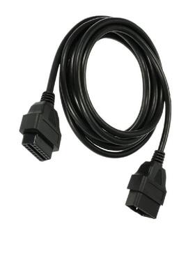 现货汽车OBD转接线5米OBD2 16PIN公对母延长线车载电脑OBD连接线