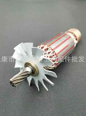 355型切割机转子配材件齿FF03-3电55转子精机8切割机350切割转子