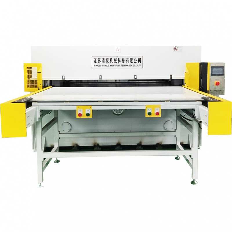 塑模珍珠裁断机机厂家切机冲平面吸裁断机双面棉裁送料供应平面