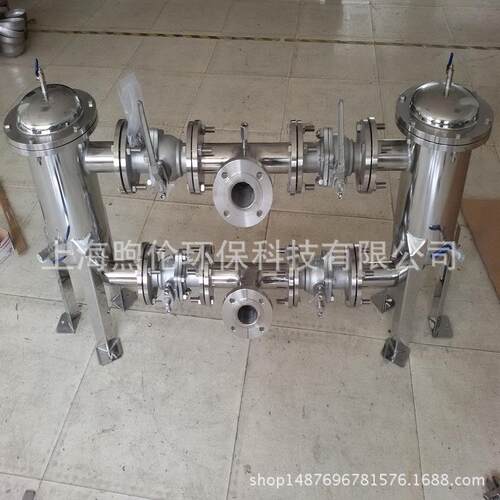 厂家销不锈钢袋式过滤器滤芯式双联过滤器多级精密过滤器