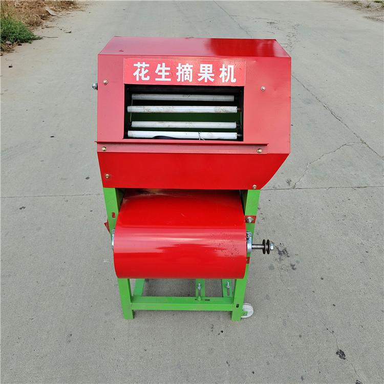 小型花生摘果机 柴油牵引花生秧果分离机 干湿两用打果子机