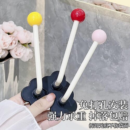 Dopamine-themed hair accessory organizer, bathroom hook for
