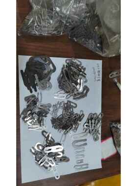 304不锈钢链条接头开口卡簧闭口卡王，06B08B10A12A16Ac2050C2062