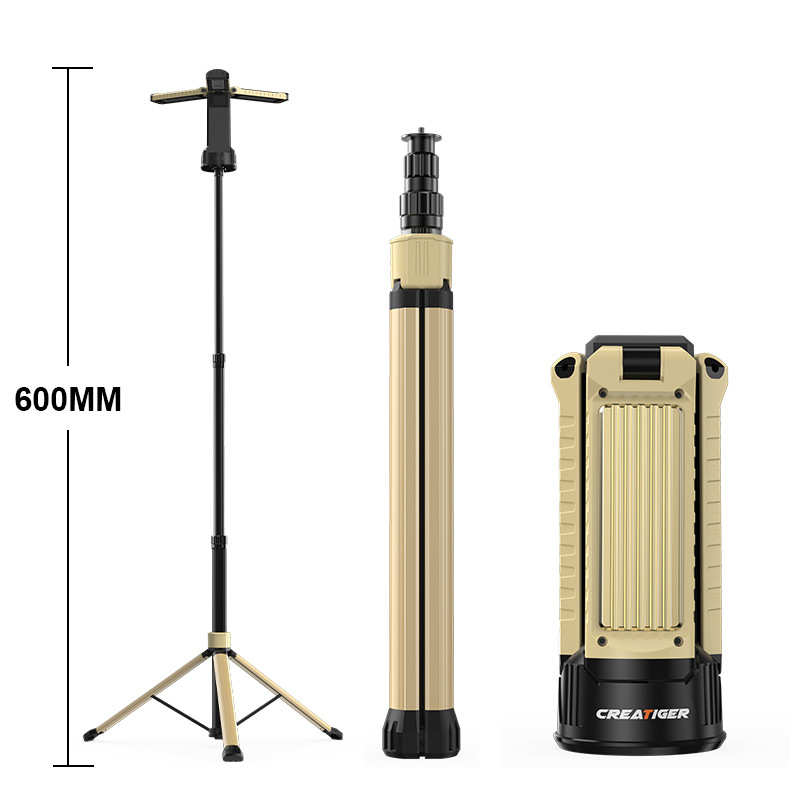 户外露营灯便携可折叠三页灯露营用品钓鱼工作灯应急灯led灯批发