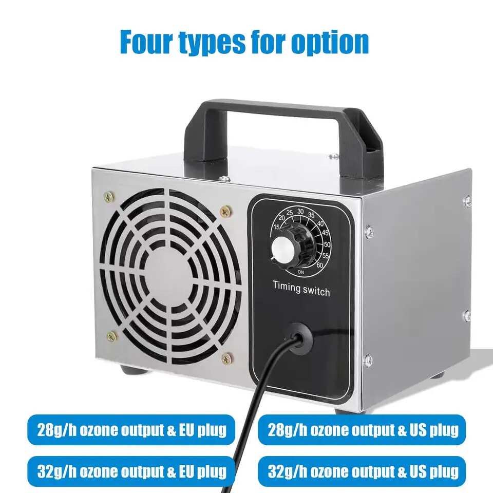 220v24g60g欧规臭氧发生器(Ozone Generator)杀菌消毒臭氧消毒机