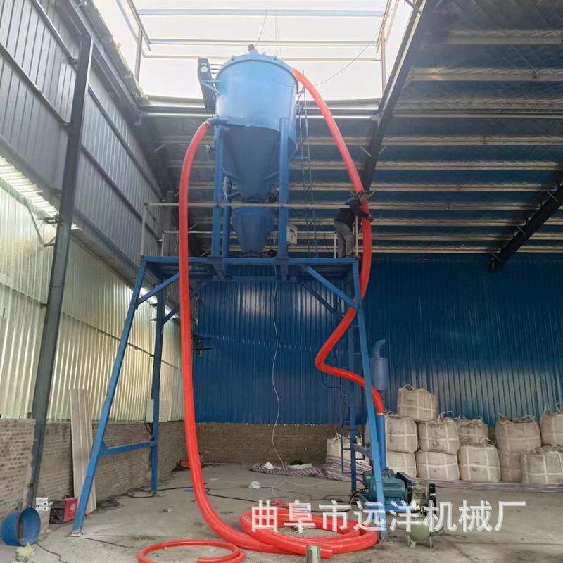码头卸船机碳酸钙粉气力输送机耐高温电厂清灰炉渣负压吸灰机