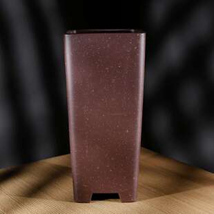 新款特高特大号名家老艺人朱永南高四方手工制千筒签筒悬崖盆景